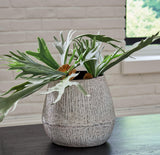 Claymount Distressed Brown Vase A2000636 - Ella Furniture