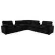 Collins 7-piece Modular Power Reclining Sectional Black
