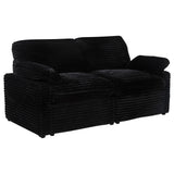 Collins Modular Power Loveseat Black
