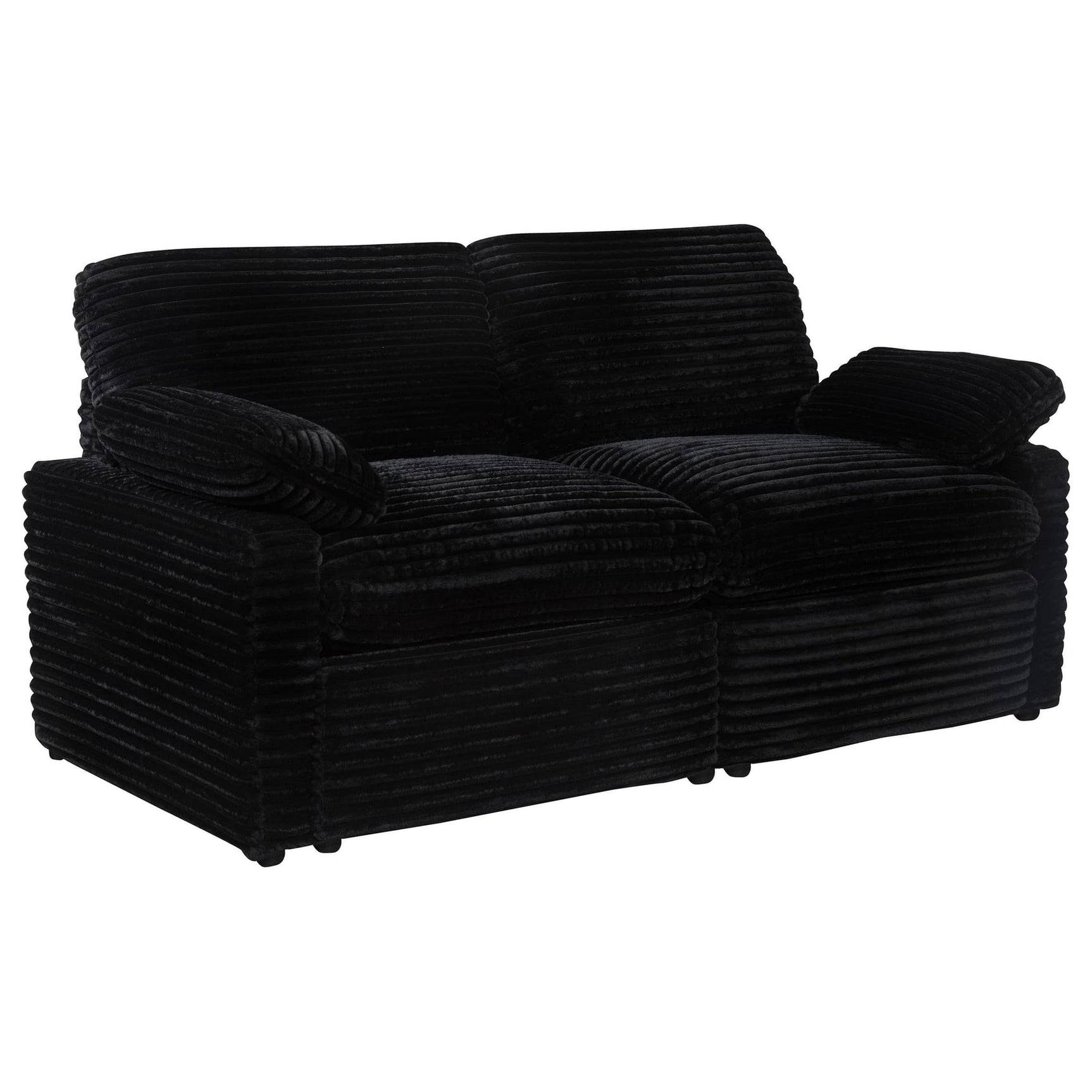Collins Modular Power Loveseat Black