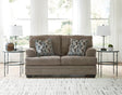 Stonemeade Nutmeg Chenille Loveseat - Ella Furniture