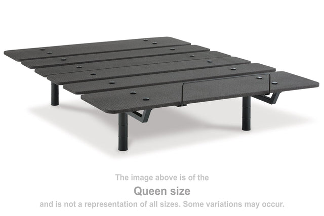 Cosmic Power Base Black King Adjustable Base - Ella Furniture