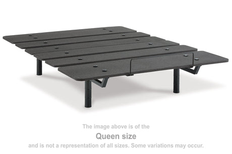 Cosmic Power Base Black Full Adjustable Base - Ella Furniture