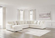 Chessington Ivory 4-Piece Sectional With Chaise - Ella Furniture