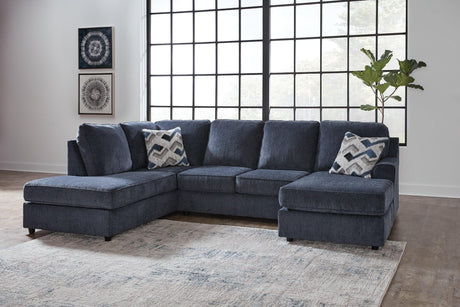 Albar Place Cobalt 2-Piece Sectional 95302S2 - Ella Furniture