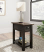 Tyler Grayish Brown/black Creek 2 End Tables PKG010343 - T736-107 | T736-107 - Ella Furniture