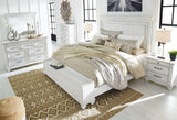 Kanwyn Whitewash Panel Storage Bedroom Set - Ella Furniture