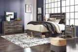 Drystan Multi Panel 4 Storage Bedroom Set - Ella Furniture