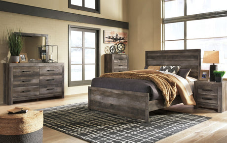 Wynnlow Gray Panel Bedroom Set - Ella Furniture