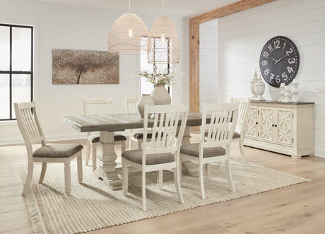 Bolanburg Antique White Rectangular Dining Room Set - Ella Furniture