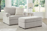 Eastonbridge Shadow Chair And Ottoman