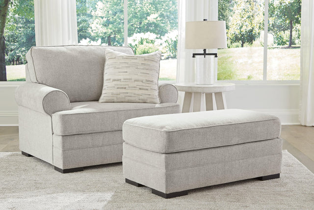 Eastonbridge Shadow Chair And Ottoman