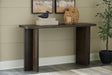 Jalenry Grayish Brown Console Sofa Table - Ella Furniture