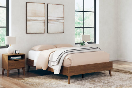 Fordmont Auburn Full Platform Bed - Ella Furniture