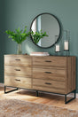 Deanlow Honey Dresser - Ella Furniture