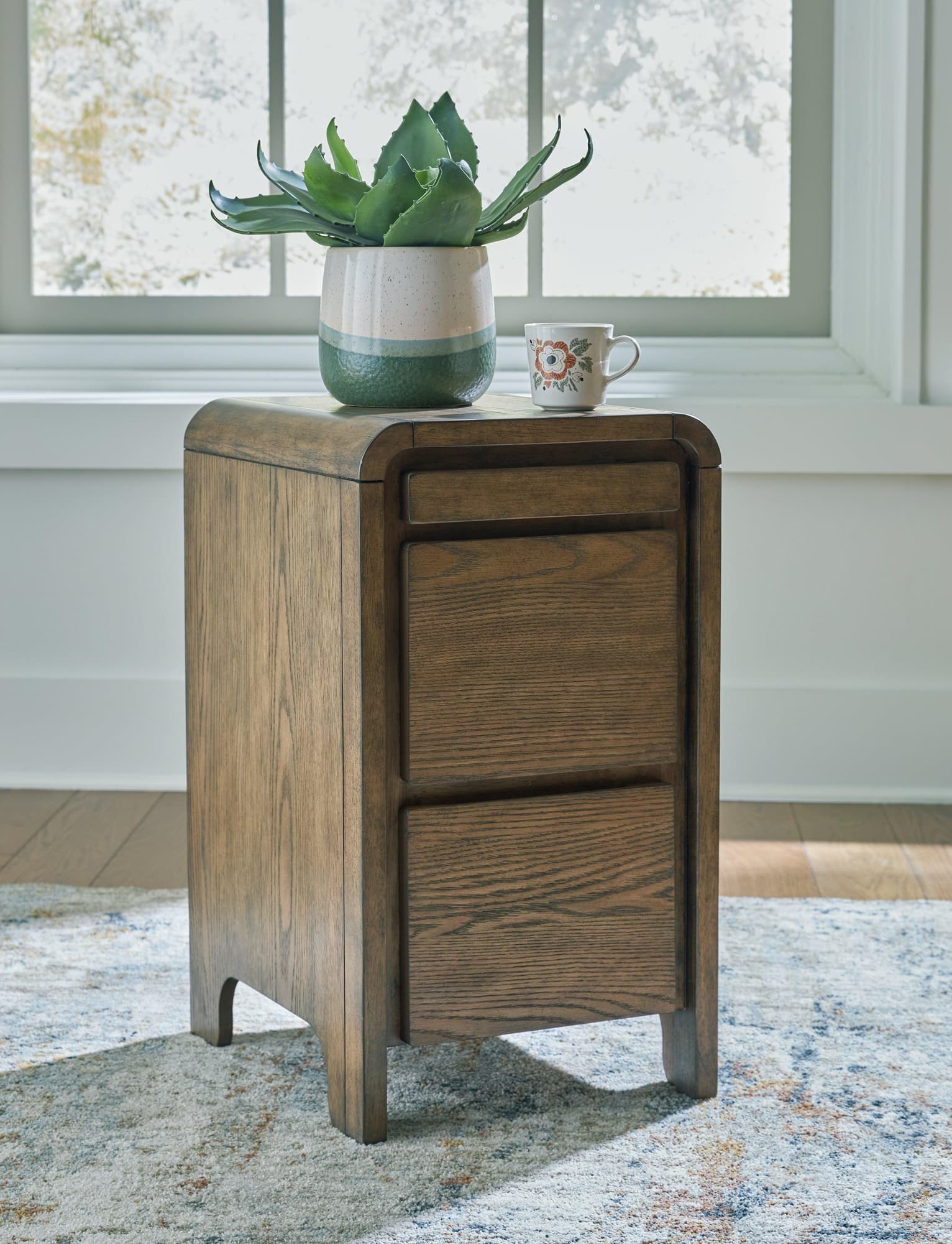 Jensworth Brown Accent Table - Ella Furniture