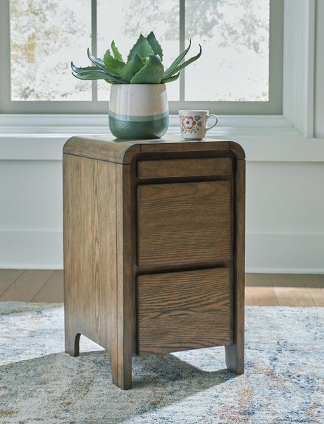 Jensworth Brown Accent Table - Ella Furniture