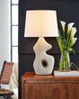 Chadrich Antique Beige Table Lamp (Set of 2) - Ella Furniture