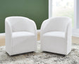Rowanbeck Ivory Dining Chair - Ella Furniture