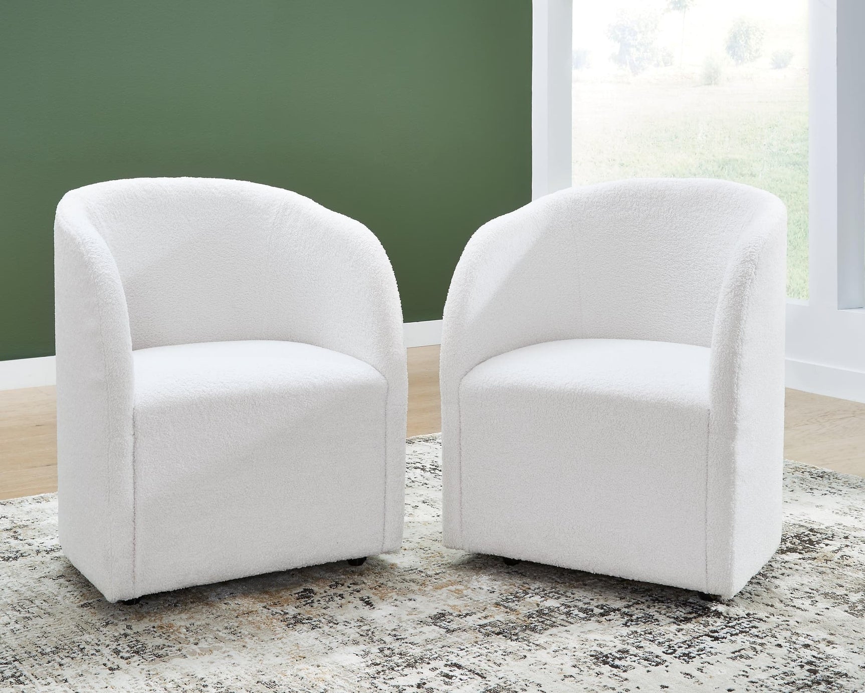 Rowanbeck Ivory Dining Chair - Ella Furniture