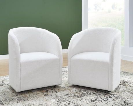 Rowanbeck Ivory Dining Chair - Ella Furniture