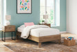 Deanlow Honey Twin Platform Bed - Ella Furniture