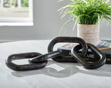 Mardelby Distressed Black Sculpture - Ella Furniture