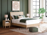 Cielden Two-tone Queen Panel Bed - Ella Furniture
