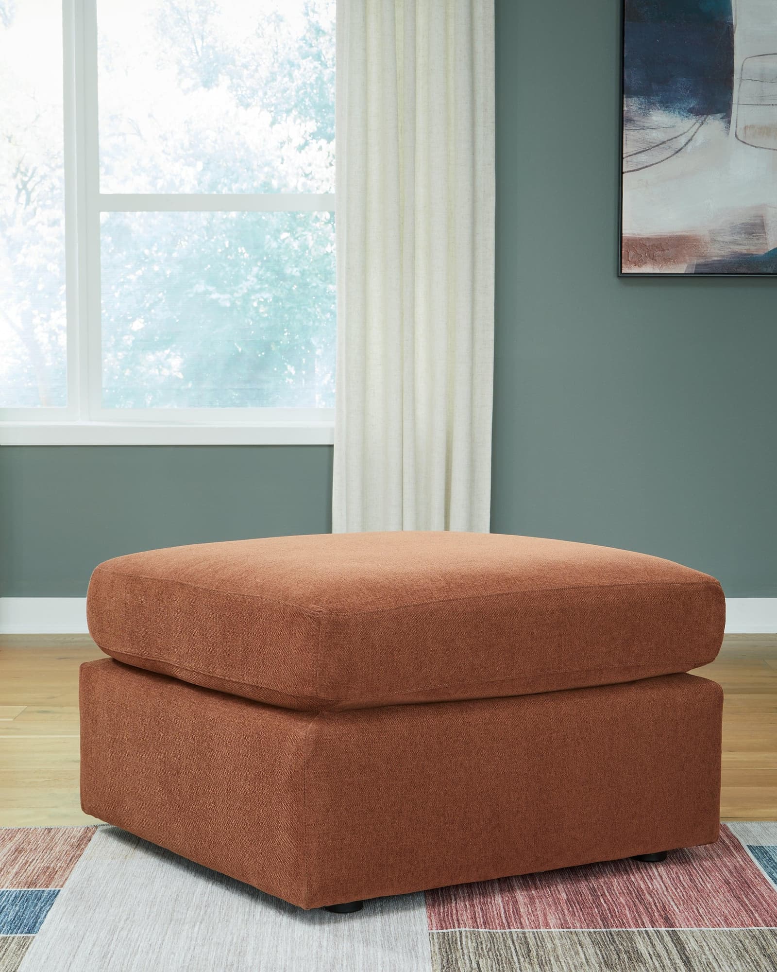 Modmax Spice Nuvella® Oversized Accent Ottoman - Ella Furniture