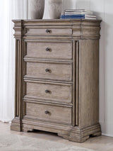 Blairhurst Light Grayish Brown Chest of Drawers - Ella Furniture
