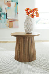 Ceilby Natural Accent Table - Ella Furniture