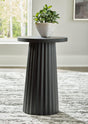 Ceilby Black Accent Table - Ella Furniture