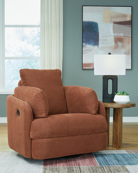 Modmax Spice Nuvella® Swivel Glider Recliner - Ella Furniture