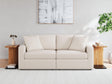 Pillar Oyster Peak Sofa And Loveseat