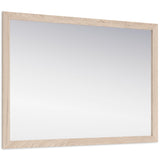 Cadmori Tan Bedroom Mirror - Ella Furniture