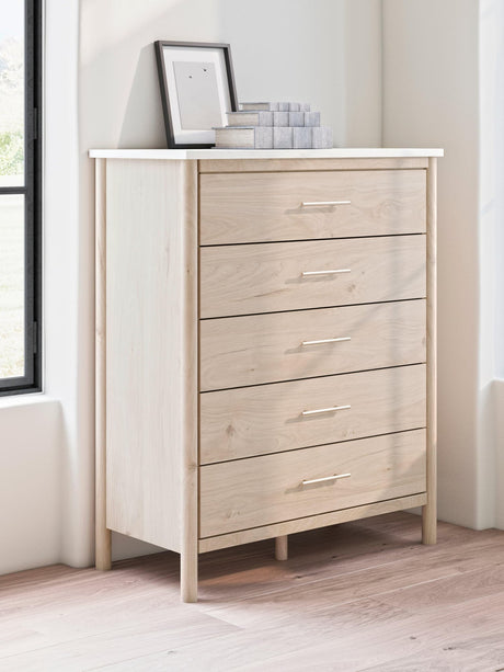 Cadmori Two-tone Chest of Drawers - Ella Furniture