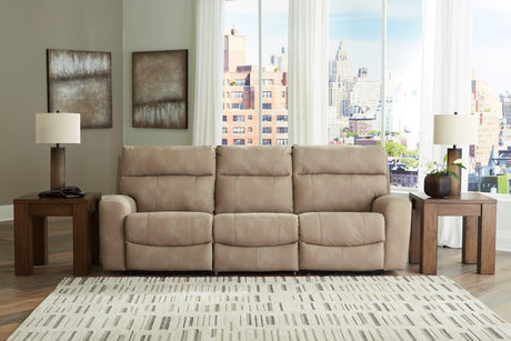 Next-Gen DuraPella Sand 3-Piece Power Reclining Sectional Sofa - Ella Furniture