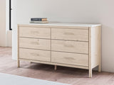 Cadmori Two-tone Dresser - Ella Furniture