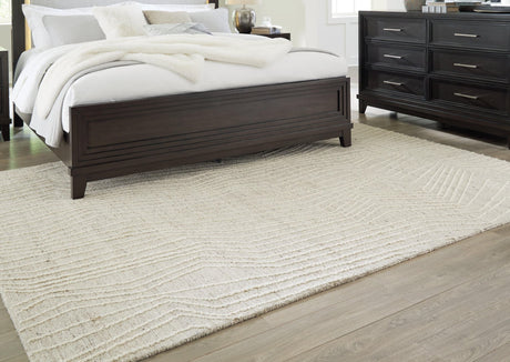 Varahill Gray/Ivory Large Rug - Ella Furniture