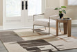 Kencher Beige Brown Large Rug