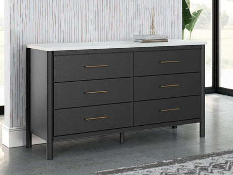 Cadmori Black White Dresser