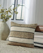 Rueford Brown Black Natural Pillow (Set of 4)