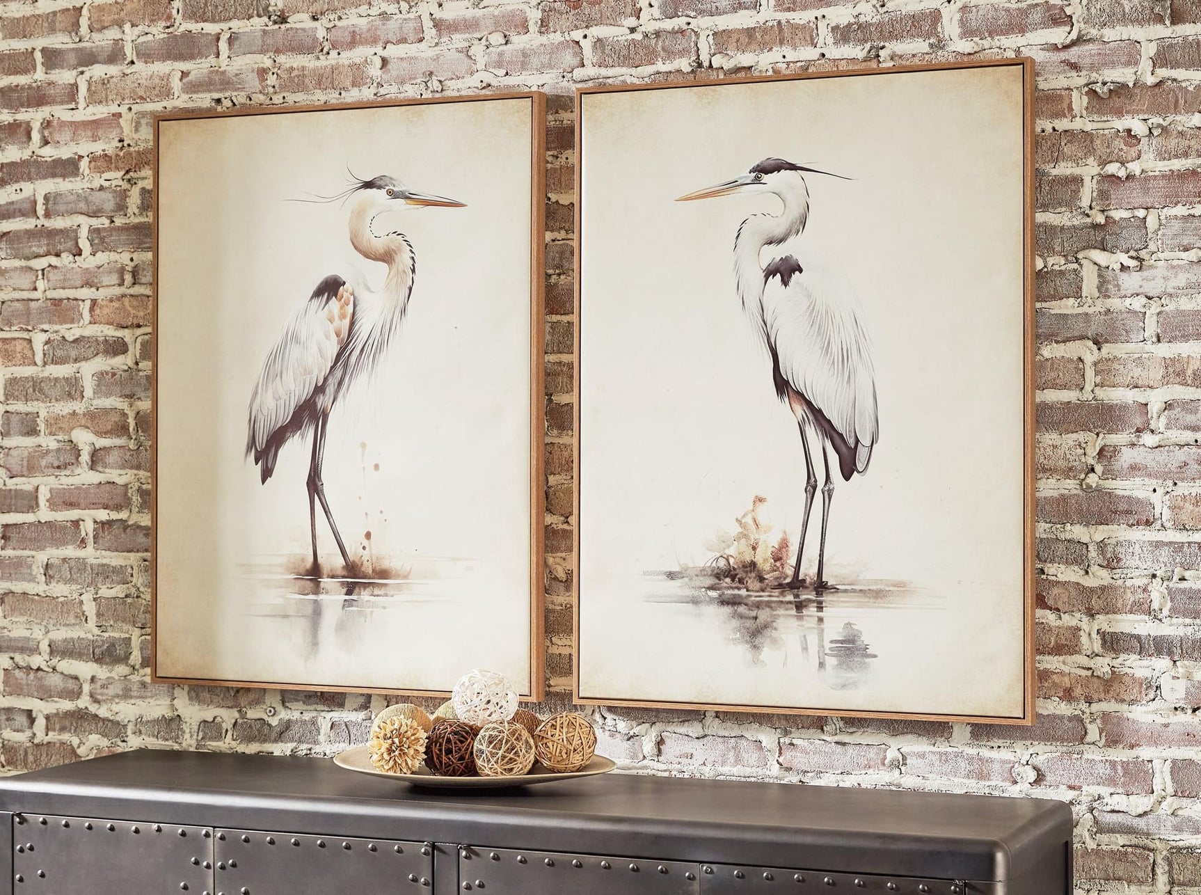 Aubinell Beige Wall Art (Set of 2)