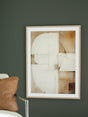 Corlain Brown Tan White Wall Art