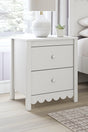Hallityn White Nightstand