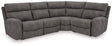 Next-Gen Durapella Slate 4-Piece Power Reclining Sectional