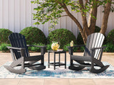 Sundown Black Treasure 2 Outdoor Chairs with End Table