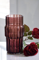 Dorlow Mauve Vase (Set of 2)