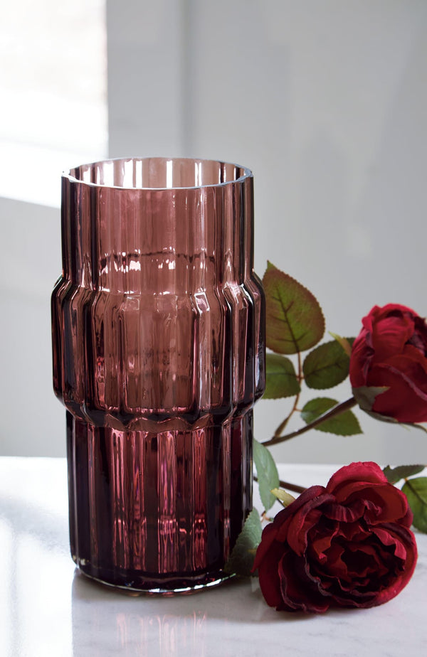 Dorlow Mauve Vase (Set of 2)