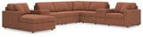 Modmax Spice Nuvella® 8-Piece Sectional with Chaise